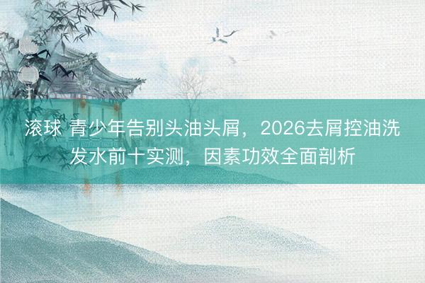 滚球 青少年告别头油头屑，2026去屑控油洗发水前十实测，因素功效全面剖析